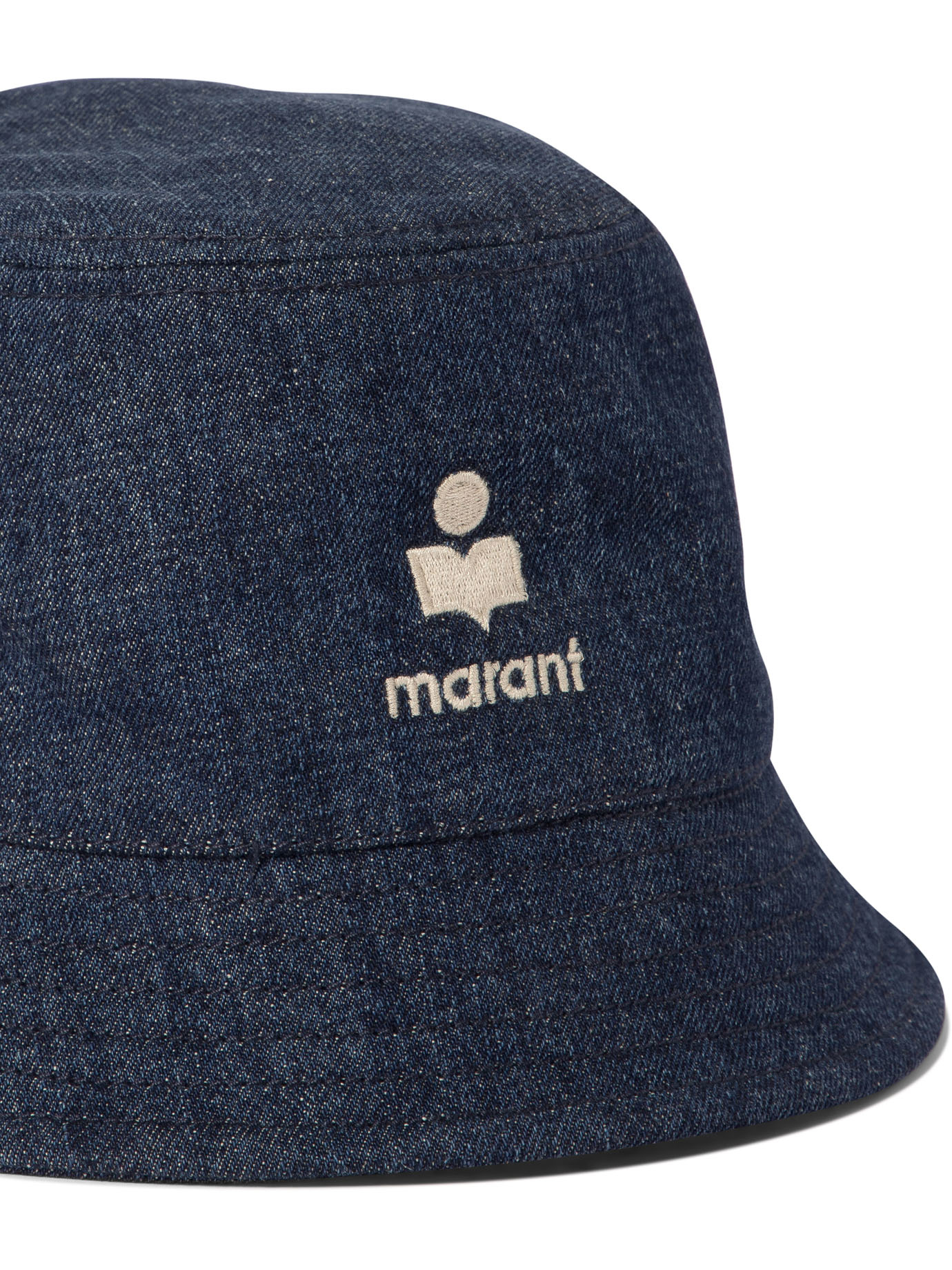 ISABEL MARANT Blue Haley bucket hat